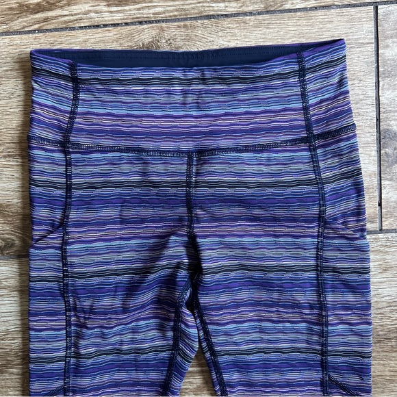 Lululemon Womens Speed Tight IV Size 4 Violet Purple Space Dye Twist Leggings - Picture 7 of 15